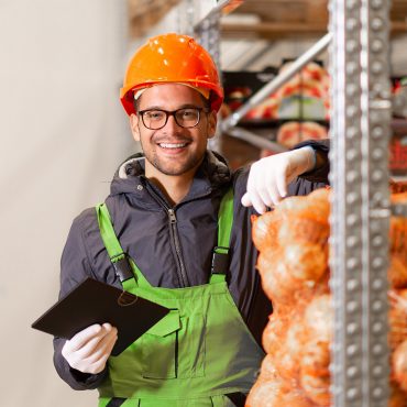 Addetto di un magazzino alimentare