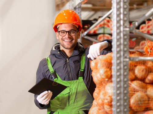 Addetto di un magazzino alimentare